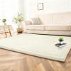 Lrisveana 2 cm Thick Baby Play Mat, 100 x 150 cm, Non-Slip Coral Fleece Rug view 2