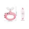 Anneome U-Shaped Baby Toothbrush - Silicone Dinosaur Design view 2