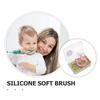 Anneome U-Shaped Baby Toothbrush - Silicone Dinosaur Design view 3