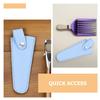 Cabilock 10-Piece Compact Scissor Case Set for Hair Scissors, Protective Cover with Non-Slip Grip, Sky Blue view 3