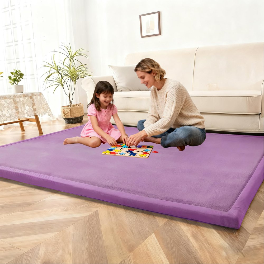 Lrisveana 3 cm Kids’ Rug and Baby Crawling Mat, 120 x 250 cm