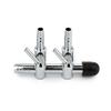 Happet Metal Air Distributor with Valves - 2 Outputs 5mm view 3