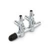 Happet Metal Air Distributor with Valves - 2 Outputs 5mm view 4