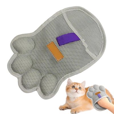 Electrostatic Pet Hair Remover, Washable & Dual-Sided - Static Glove for Cats and Puppies | For Short and Long Fur, Carpet, Couch, Car