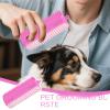 3-Sided Soft Silicone Bath Brush for Dogs view 2