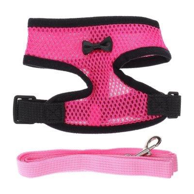 VALICLUD Adjustable Nylon Chicken Harness with Leash