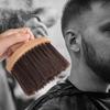 UPKOCH Neck Brush with Soft Bristles and Wooden Handle view 4