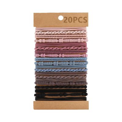 Damage-Free Elastic Boho Hair Tie Bracelets