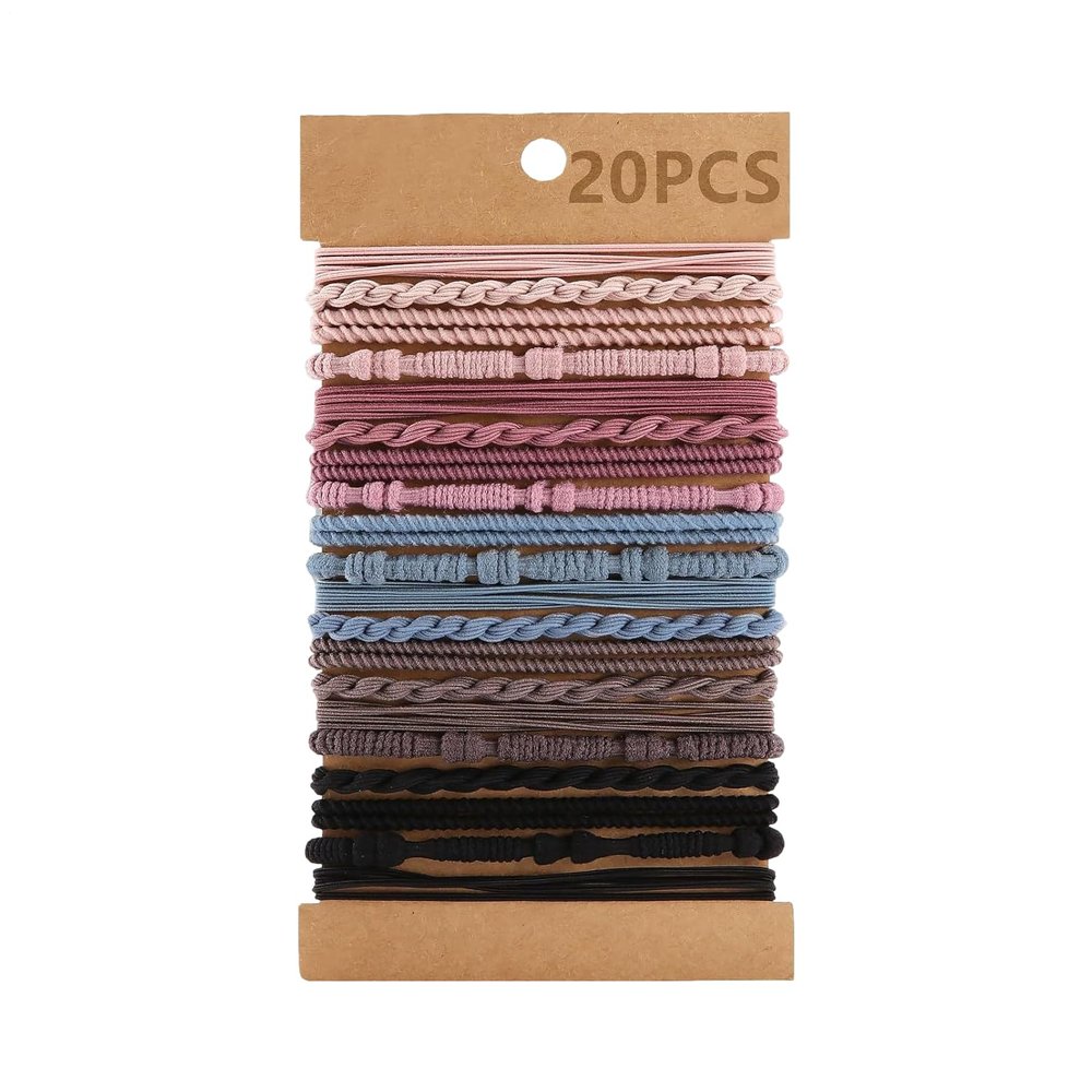 Damage-Free Elastic Boho Hair Tie Bracelets