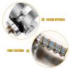 Bicycle Trailer Hitch Connector, 2-Pack, Aluminum Alloy, Silver view 3