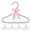 Pearl Clothes Hangers, 5-Pack, Plastic, 20 cm, Pink view 1