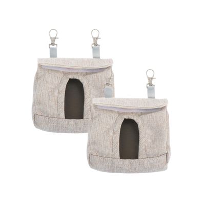 CORHAD 2-Pack Fabric Hay Bags for Rabbits and Small Animals