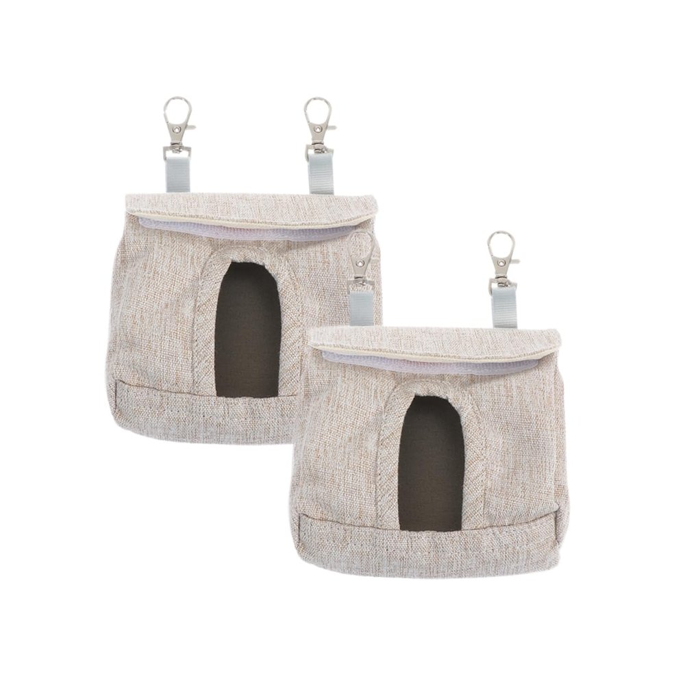 CORHAD 2-Pack Fabric Hay Bags for Rabbits and Small Animals
