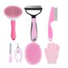 Wangzhuang 7-Piece Dog Grooming Brush Set view 1