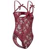 Sexy Women's Lace One-Piece Lingerie Pajamas (M) view 4