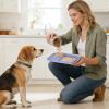 Silicone Lick Mat for Dogs to Slow Eating view 2