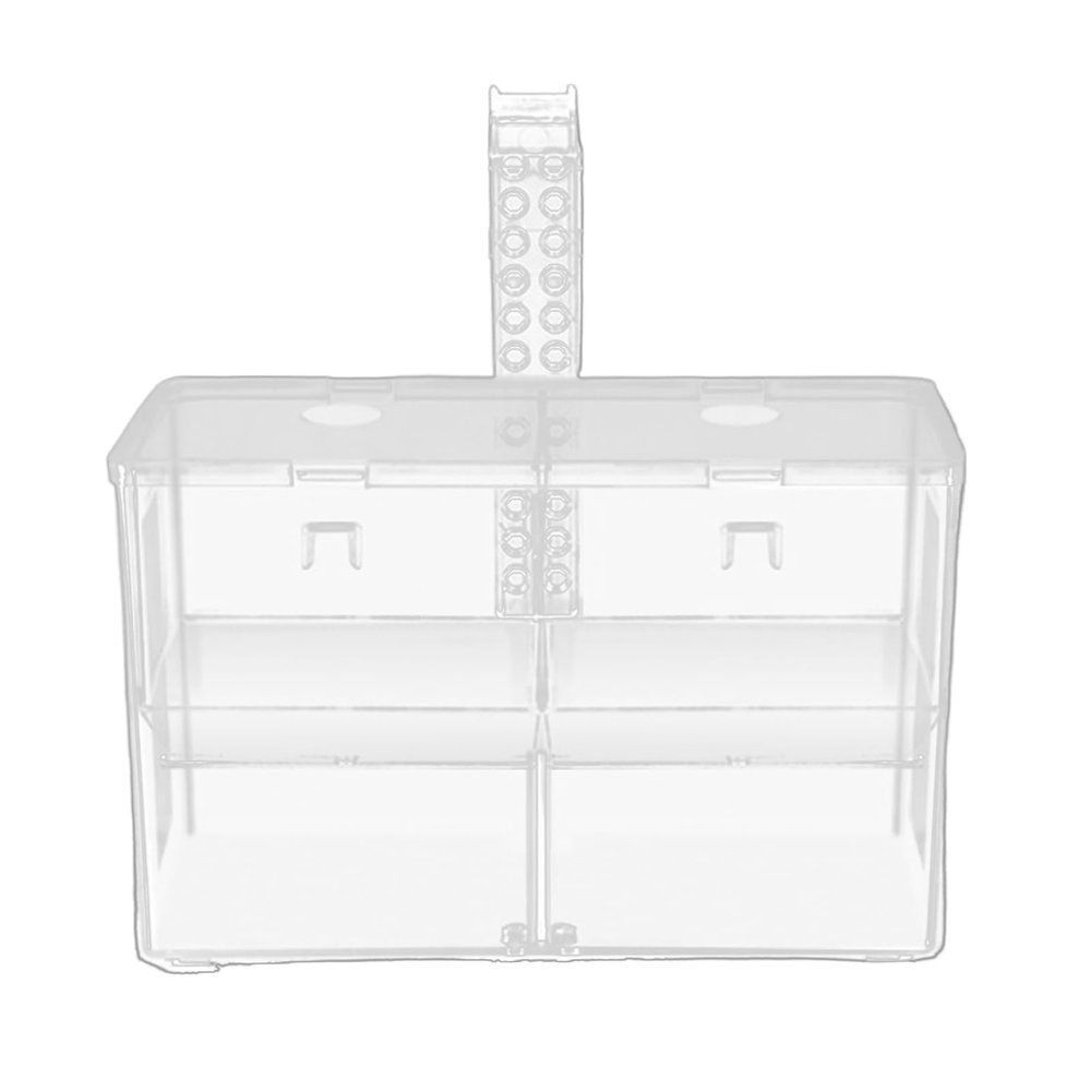 Transparent Fish Breeding Box with Fry Divider