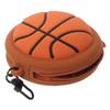 SOLUSTRE Silicone Earbud Case with Basketball Design and Keychain view 1