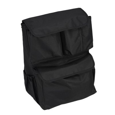 Luocute Universal Stroller Organizer, Oxford Fabric Hanging Bag with Multiple Pockets and Drink Holder (BLACK)