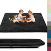 Voxirum Baby Play Mat, 3 cm Memory Foam, Non-Slip, 40 x 80 cm, Pure Black view 1