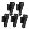 5-Piece Aquarium Hose Mounting Clips, Adjustable Tube Holders, Black view 1