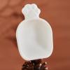 Cute Pet Food Scoop with Diatomaceous Earth for Moisture Control (White, 11 x 7 x 3 cm) view 2