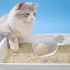 Cute Pet Food Scoop with Diatomaceous Earth for Moisture Control (White, 11 x 7 x 3 cm) view 4