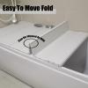 Folding PVC Bathtub Tray, 1.2 cm Thick, Dustproof and Insulating view 2
