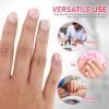 Short Clear ABS Nail Tips for Extensions view 3