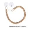 Mipcase Hermit Crab Climbing Rope with Jute Rope and Plastic Holder view 2