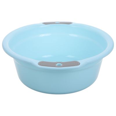 Mikikit Thickened Plastic Wash Basin with Handles
