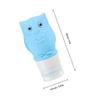 Toyvian 2-Pack Silicone Travel Bottles with Cute Owl Design view 2