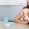 Toyvian 2-Pack Silicone Travel Bottles with Cute Owl Design view 4