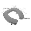 Mikikit Toilet Seat Riser for Seniors view 2