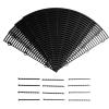 Hemobllo Black Plastic Flower Pot Mesh Cover, 1 pc view 1