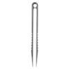 Naroote Mini Titanium Alloy Tweezers, Lightweight and Rust-Resistant for Outdoor Camping and Travel (Silver) view 2