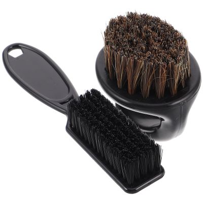 LIFKICH Men's Neck Duster Brush Set with Soft Nylon Bristles