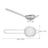 HINTRMENT Reptile Litter Scoops with Sifting Function, 2-Piece Stainless Steel Set view 2