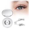 Crislashes Magnetic Eyelash Set with Applicator, No Glue Required, Reusable, Natural Look (Set-D 03) view 1