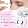 Crislashes Magnetic Eyelash Set with Applicator, No Glue Required, Reusable, Natural Look (Set-D 03) view 3