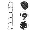 Adjustable Bed Pull-Up Strap for Seniors with Handle, Nylon EVA, Black view 3