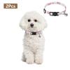 Cute Cartoon Bear Collar for Puppies, with Buckle, for Girls and Boys, 2-Pack view 2