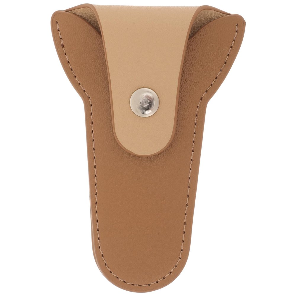 Brown Leather Nail Scissors Case for Nail and Cuticle Nippers