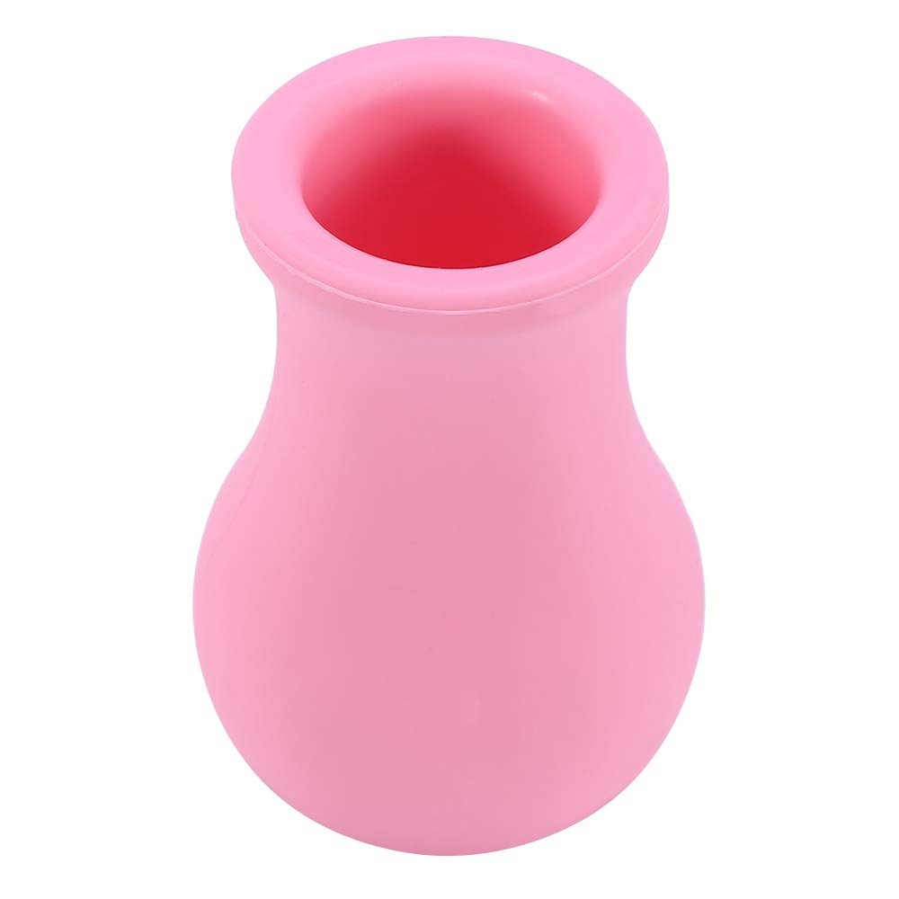 AlpenLife Basics PVC Silicone Lip Plumper for Fuller Lips and Fewer Lines, Portable Lip Enhancement Device for Beauty Tool Lovers, Pink, 3.15 x 1.57 Inches
