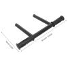 Stainless Steel Stroller Handle Extension with 28 mm Clamps, Ergonomic view 2