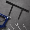 Stainless Steel Stroller Handle Extension with 28 mm Clamps, Ergonomic view 4