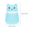 JEWEDECO Baby Powder Container with Cartoon Bear, Blue view 2