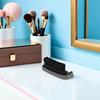 Beard Hair Cleaning Scrub Sponge, 2-Piece Set, Curved, Compact, Black view 4