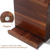 Acacia Wood Tissue Box Cover view 4