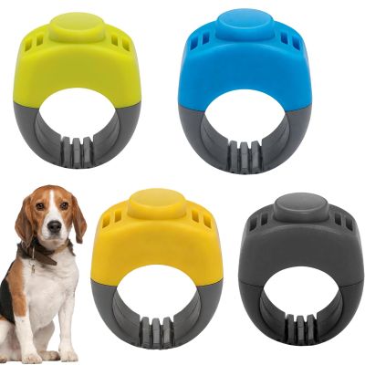 4-Pack Dog Clickers with Finger Ring